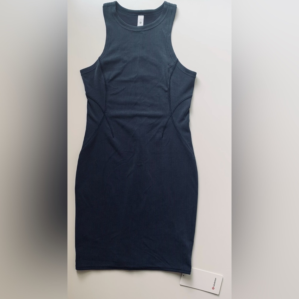 BNWT Lululemon Ribbed Softstreme Slim-Fit Tank Dress